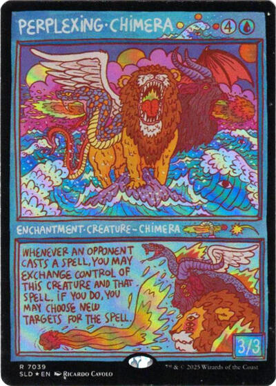 Perplexing Chimera (Secret Lair) from SLD #7039, Magic: The Gathering card