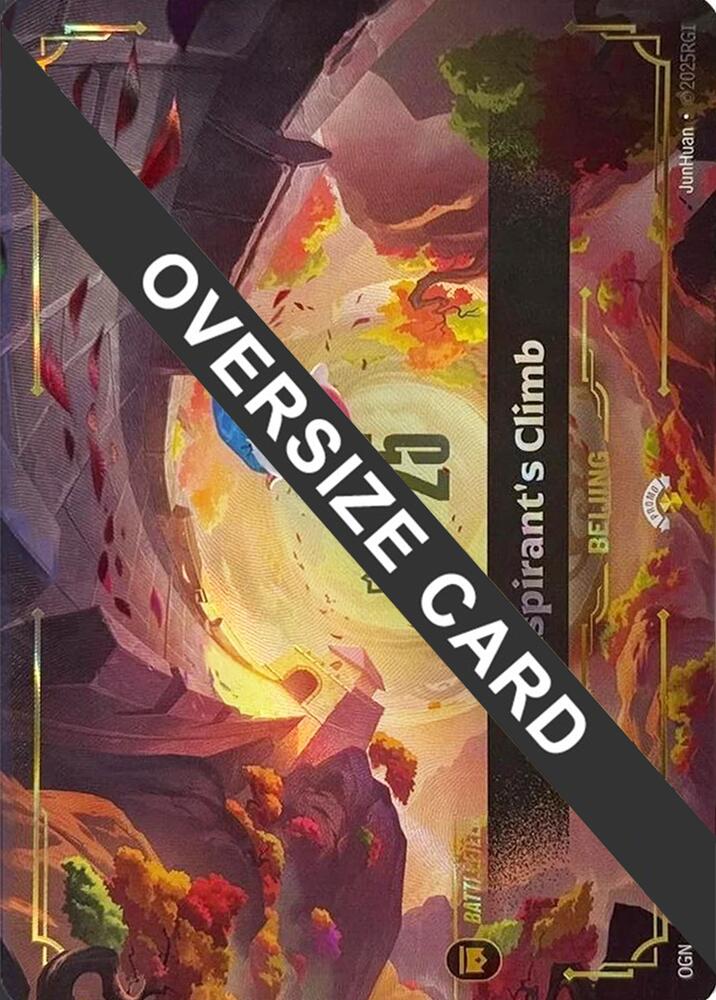 Aspirant's Climb (Oversized)