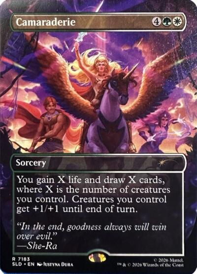 Camaraderie (Secret Lair) from SLD #7183, Magic: The Gathering card