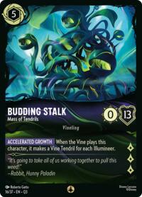 Budding Stalk - Mass of Tendrils