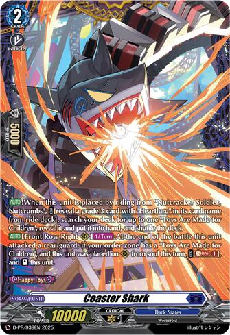 Coaster Shark - D Promo Cards - Cardfight Vanguard - TCGplayer.com