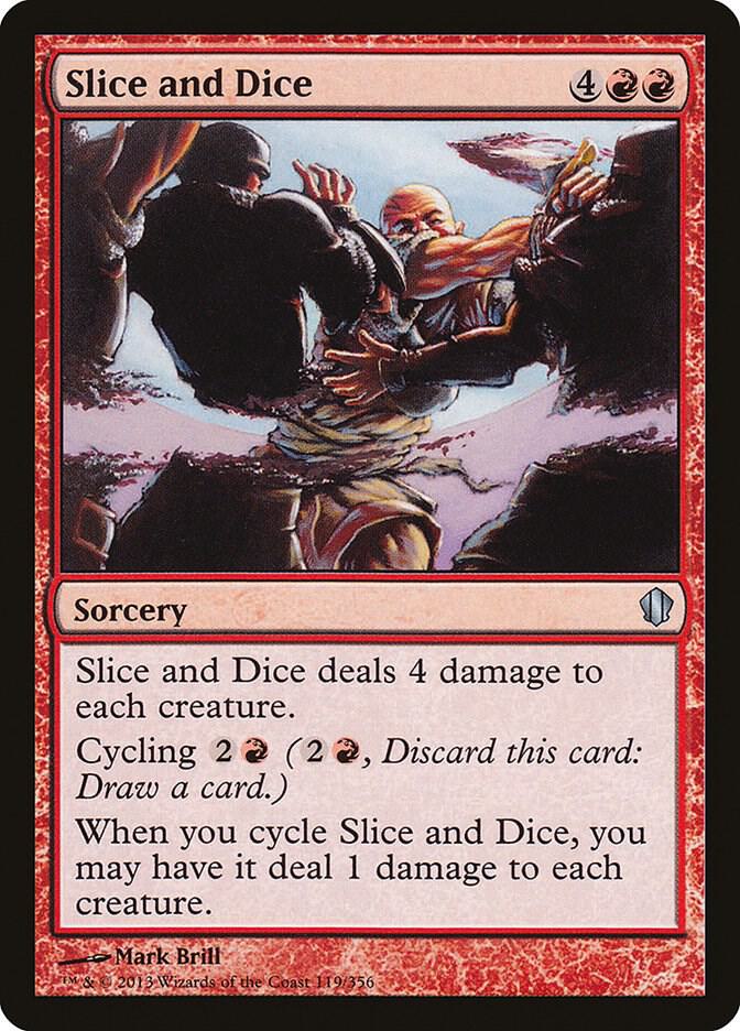 Slice and Dice 119 card