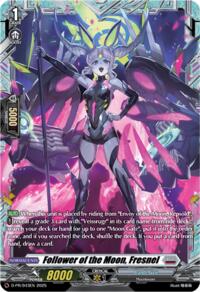 Follower of the Moon, Fresnel · D Promo Cards · #D-PR/943EN
