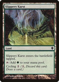 Slippery Karst (Commander 2013)