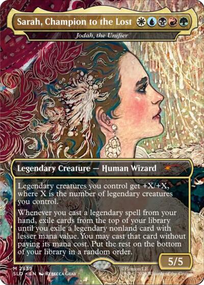 Jodah, the Unifier (Secret Lair) from SLD #2839, Magic: The Gathering card