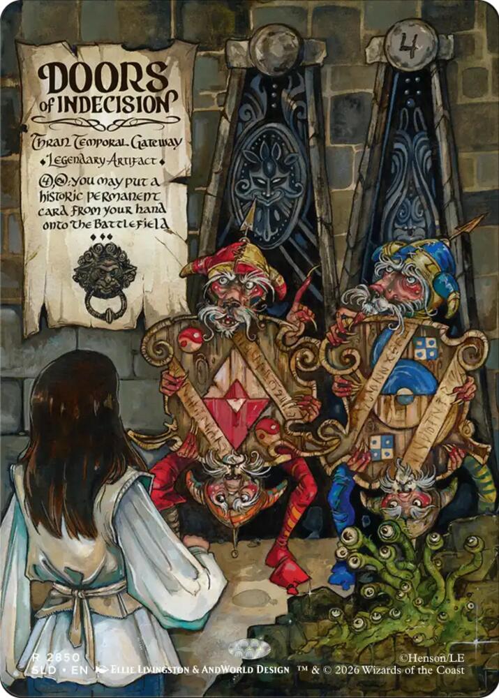 Thran Temporal Gateway (Secret Lair) from Secret Lair Drop Series (SLD) #2850, Magic: The Gathering card