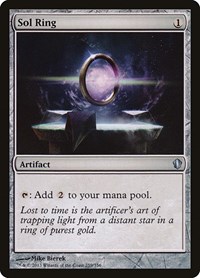 Sol Ring - Commander 2013 - Magic: The Gathering card