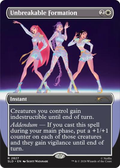 Unbreakable Formation (Secret Lair) SLD 2827 Magic card