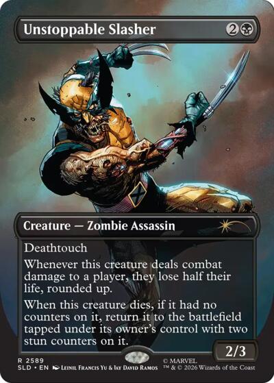 Unstoppable Slasher (Secret Lair) SLD 2589 Magic card