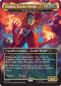 Zombie Scarlet Witch - Varina, Lich Queen