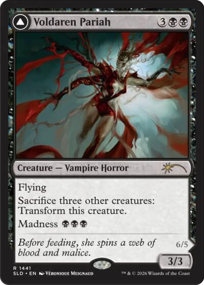 Voldaren Pariah (Secret Lair) from SLD #1441, Magic: The Gathering card
