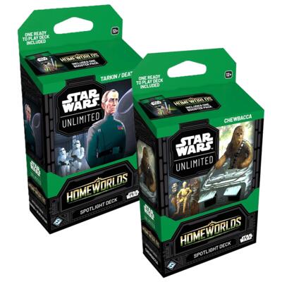 Homeworlds - Spotlight Deck Pair: Chewbacca & Grand Moff Tarkin/Death Star, Homeworlds (HMW)