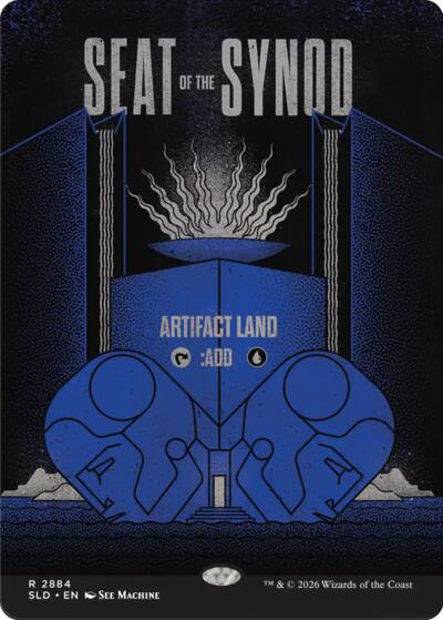 Seat of the Synod (Secret Lair) from SLD #2884, Magic: The Gathering card