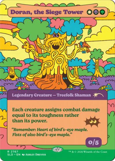 Doran, the Siege Tower (Secret Lair) SLD 2767 Magic card