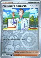 Professor's Research [Professor Elm] · Professor Program Promos · #123/131 · Holofoil