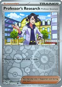 Professors Research Professor Sycamore 125 131 125/131 Professor Program Promos trading card