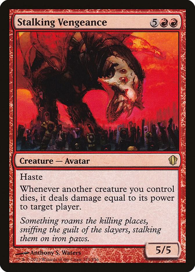 Stalking Vengeance 121 card
