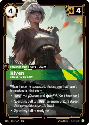 Riven, Broken Blade Base