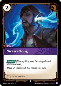 Siren's Song, $5.00
