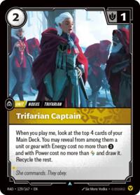 Trifarian Captain, $9.99