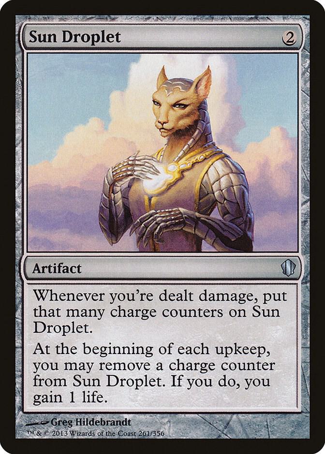 Sun Droplet 261 card