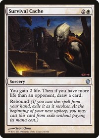 Survival Cache - Commander 2013 - Magic: The Gathering card