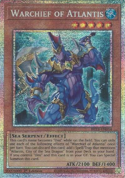 Warchief of Atlantis (Starlight Rare)