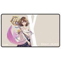 FINAL FANTASY Black Stitched Playmat for Magic: The Gathering - Yuna Grand Summo · Ultra Pro Playmats
