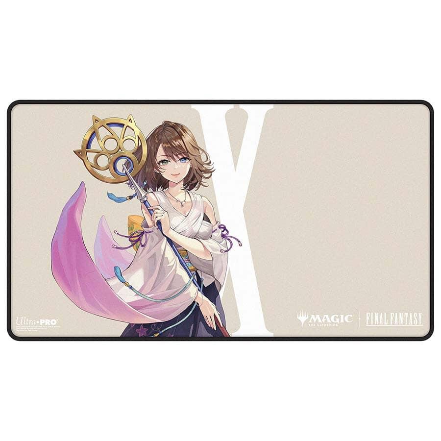 FINAL FANTASY Black Stitched Playmat for Magic: The Gathering