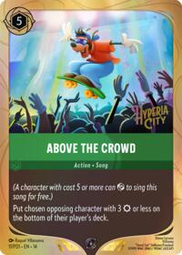 Above the Crowd