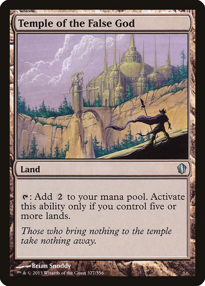 Temple of the False God 327 card
