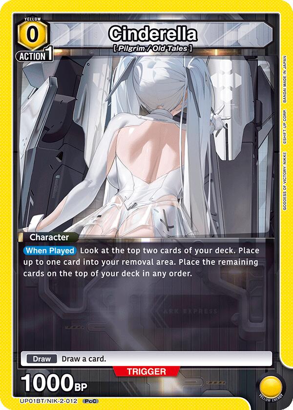 Cinderella (012) UP01BT/NIK-2-012 — UP01BT: GODDESS OF VICTORY: NIKKE Precious Booster