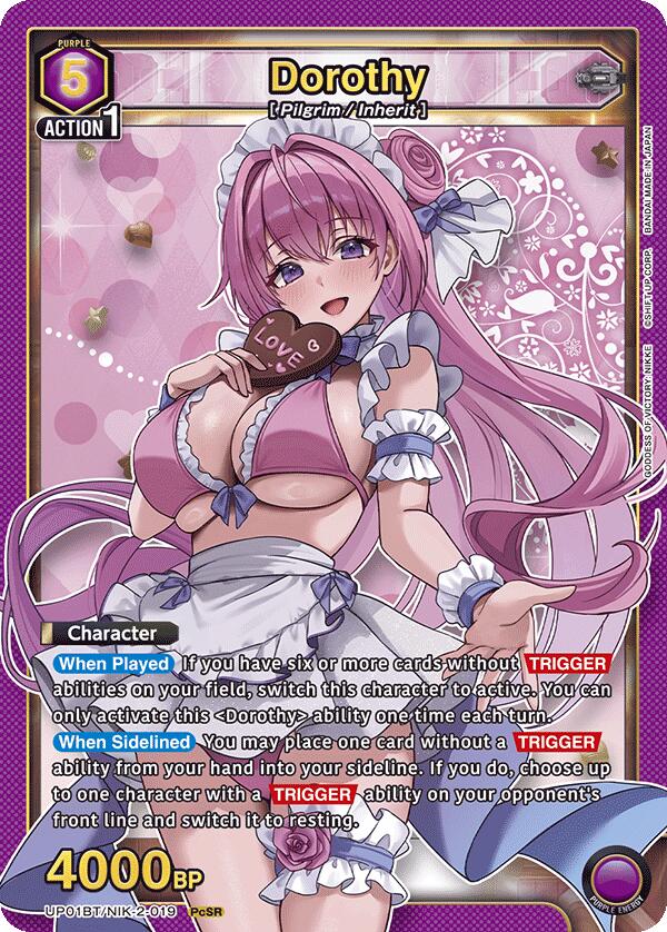 Dorothy (019) UP01BT/NIK-2-019 — UP01BT: GODDESS OF VICTORY: NIKKE Precious Booster
