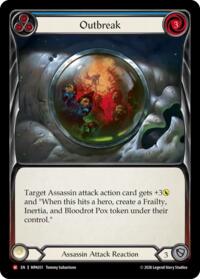 Mastery Pack Assassin Outbreak #MPA031