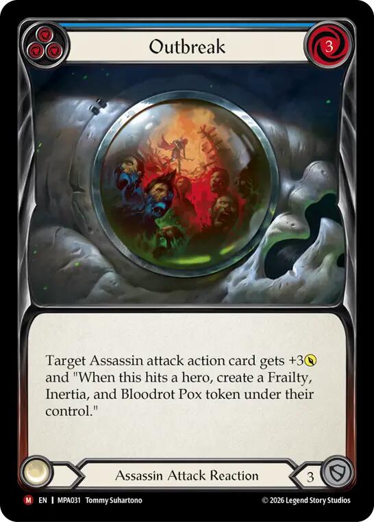 Outbreak MPA031/14 — Mastery Pack Assassin