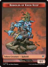 Kobolds of Kher Keep // Map Double-Sided Token