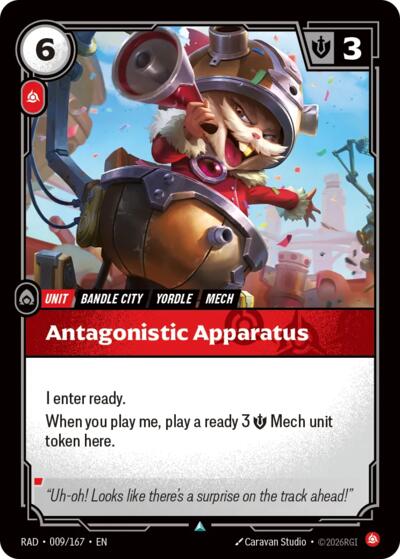 Antagonistic Apparatus Radiance card price