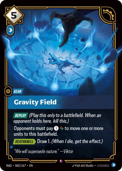 Gravity Field Radiance card price