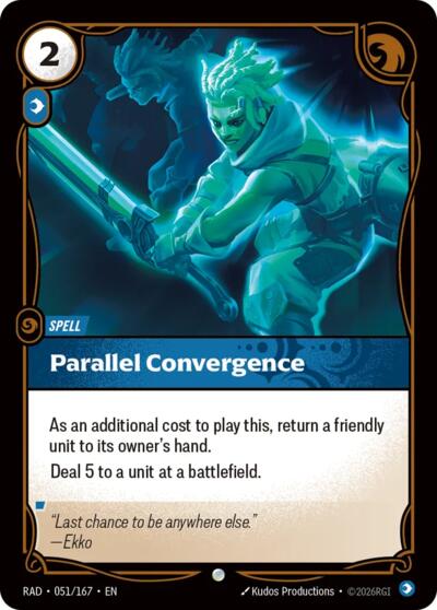 Parallel Convergence Radiance card price