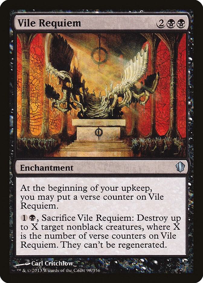 Vile Requiem 98 card