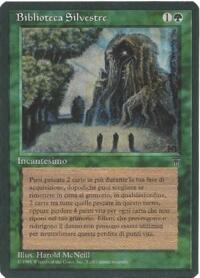 Renaissance Sylvan Library (Italian) - "Biblioteca Silvestre"