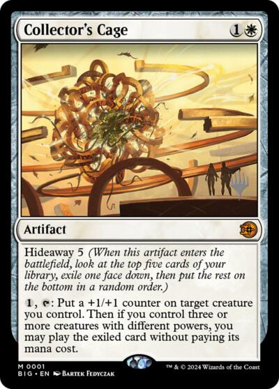 Collector's Cage (Promo Pack) from PFRA #1, Magic: The Gathering card
