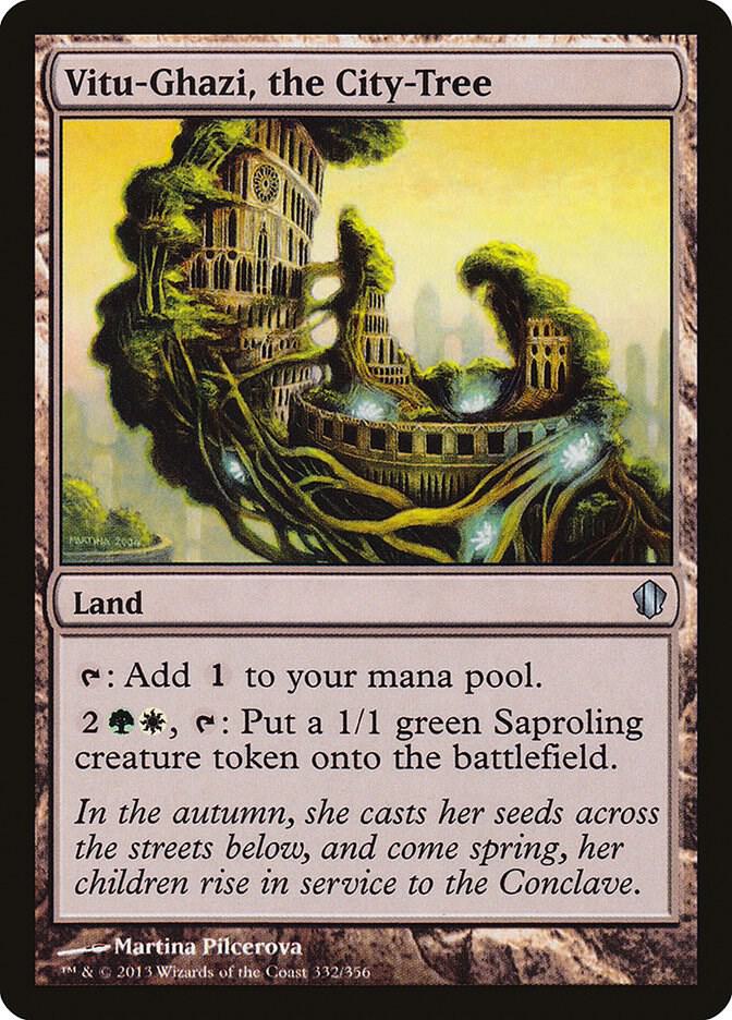Vitu-Ghazi, the City-Tree 332 card