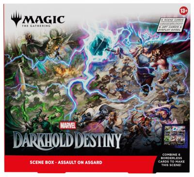 Marvel: Darkhold Destiny - Scene Box (Assault on Asgard) Magic: The Gathering sealed product