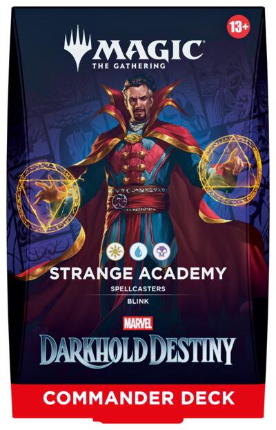 Marvel: Darkhold Destiny Commander Deck - Strange Academy Magic: The Gathering sealed product