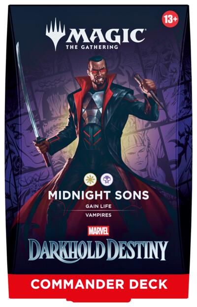Marvel: Darkhold Destiny Commander Deck - Midnight Sons, Commander: Marvel: Darkhold Destiny