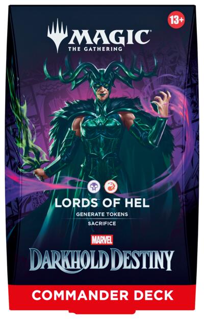 Marvel: Darkhold Destiny Commander Deck - Lords of Hel, Commander: Marvel: Darkhold Destiny