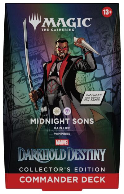 Marvel: Darkhold Destiny Commander Deck - Midnight Sons (Collector's Edition), Commander: Marvel: Darkhold Destiny