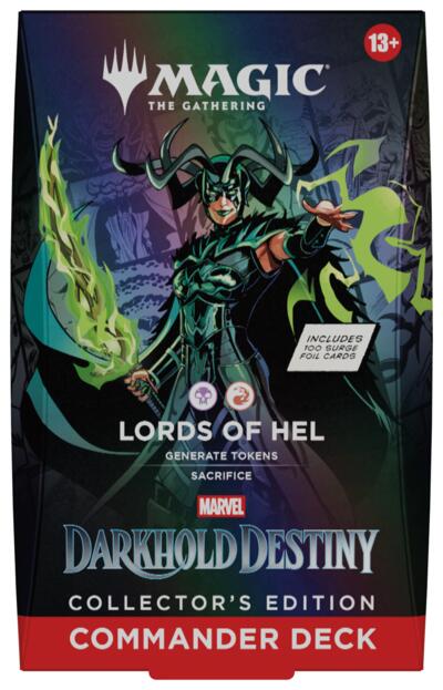 Marvel: Darkhold Destiny Commander Deck - Lords of Hel (Collector's Edition) Magic: The Gathering sealed product