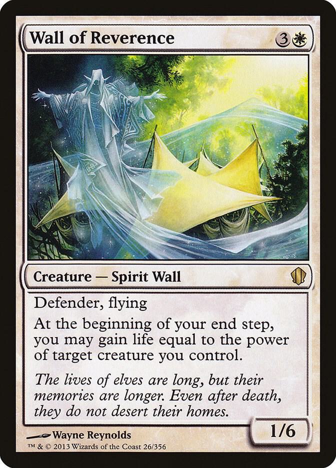 Wall of Reverence - Commander 2013 - Magic: The Gathering - TCGplayer.com